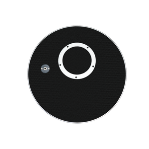 UNLOCKDRUM 20" Trigger de grosse caisse à amortissement d'air en mesh, 2-en-1 avec peau et trigger entièrement en mesh, entièrement compatible avec les modules Roland et Yamaha - Product Image 2