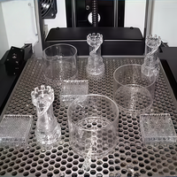 Pièces en plastique PC sur mesure usinées CNC, polies, en PMMA, prototype, feuilles acryliques transparentes usinées CNC, pièces moulées par injection 3D, pièces transparentes