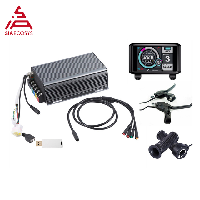 Hot Sale Electric Bike Controller with TFT UKC1 Display and SVMC72150 Motor Includes for Bluetooth Adapter Blue-tooth Enabled