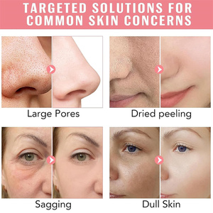 ZS Logotipo Privado Colágeno Overnight Envolvimento Peel Off Máscara Facial Anti-envelhecimento Da Pele Elasticidade & Hidratação Cuidados Brilho De Vidro Coreano - Product Image 5
