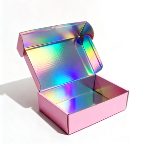 Scatole Pieghevoli Personalizzate in Cartone Ondulato per Spedizioni, Confezioni Regalo Cosmetiche per Piccole Imprese - Product Image 5