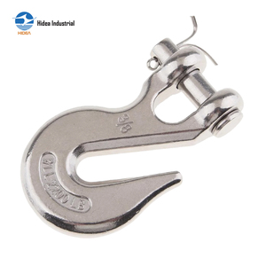<span class=keywords><strong>Crochet</strong></span> de préhension <span class=keywords><strong>à</strong></span> étrier en acier inoxydable forgé électro-polissé, moulé AISI 304 316, passivé, pour levage et cargaison, ISO CE - Product Image 2