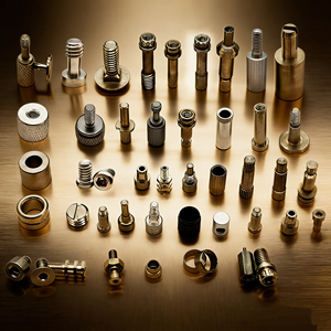 Fabricación de piezas metálicas personalizadas OEM, mecanizado CNC de precisión, servicio de fresado y torneado para latón, acero inoxidable, aluminio y titanio. - Product Image 1