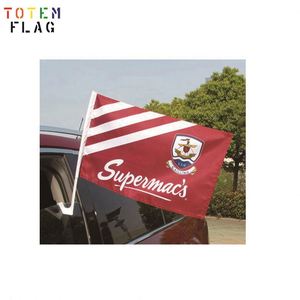 Bandera escolar de doble cara, bandera educativa, bandera con clip para ventana de coche de los New York Mets - Product Image 2