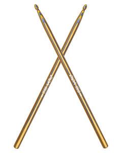 Stik Drum warna dapat disesuaikan stik Drum Hickory warna-warni 5A 7A stik Drum kayu merah biru hitam kuning untuk latihan - Product Image 1