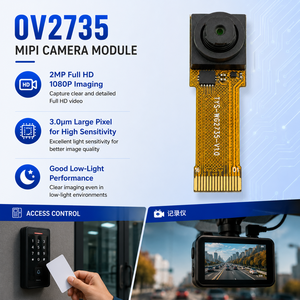 โมดูลกล้อง 2MP 1080P MIPI OV2735 3.0um พิกเซลขนาดใหญ่ ภาพคมชัดในที่แสงน้อย สำหรับกล้องติดตัวควบคุมการเข้าออก - Product Image 3