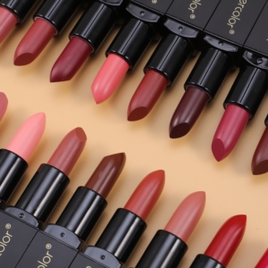 Wholesale <strong>Custom</strong> Logo Waterproof Cosmetic Sexy Red Moisturizing Creamy <strong>Lipstick</strong> Vegan Matte <strong>Lipstick</strong> - Product Image 6