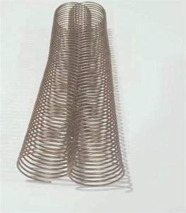 Cahier A4 A5 avec reliure spirale métallique colorée, anneaux simples - Product Image 2