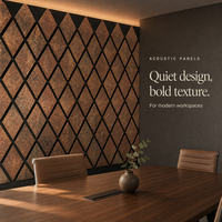 Panneau mural acoustique résistant au feu, stable, moderne, élégant, absorbant le son, pour la décoration intérieure
