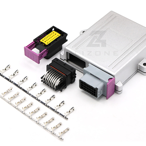 בקר <span class=keywords><strong>ecu</strong></span> אלומיניום 56pin לוח מעגלים PCB באיכות גבוהה עם מחברי רכב עמיד עבור מערכת מנוע רכב - Product Image 3