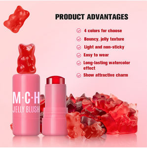 Nieuwe 4 Cccooling Water Jelly Tint Multi-Use Wang En Lipvlek Vochtig Aquarel Effect Blozen Ziek - Product Image 4