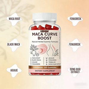 Caramelos Blandos <span class=keywords><strong>Macaca</strong></span> Negros OEM para Aumentar el Volumen de Glúteos, Mejora la Energía Sexual para Hombres y Mujeres, Realzador de Caderas - Product Image 4