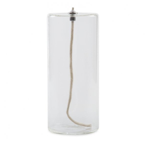 OEM Hand Blown Decorative Clear Borosilicate Cylinder <strong>Refillable</strong> Glass Jar Oil Pillar <strong>Candle</strong> - Product Image 6