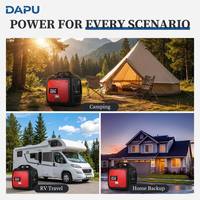 Générateur silencieux à onduleur 4,5 kW, 4500 W, portable, essence, à onde sinusoïdale pure, démarrage électrique, pour camping, camping-car, extérieur