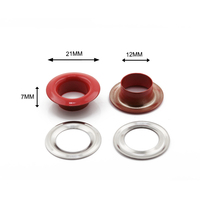 Vente en gros 26 #   Fournisseur de passants métalliques en laiton et cuivre, œillet argenté 12 mm pour bannière
