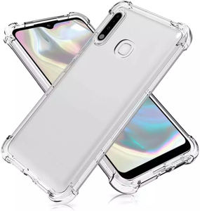 <span class=keywords><strong>Per</strong></span> <span class=keywords><strong>Samsung</strong></span> Galaxy Copertura Della Cassa A70E, Flessibile Molle di Tpu Antiurto Bumper <span class=keywords><strong>Custodia</strong></span> Protettiva Trasparente <span class=keywords><strong>Per</strong></span> La Galassia A70E Coque Telefono - Product Image 1