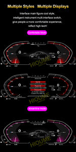 2023ใหม่ดิจิตอลคลัสเตอร์ห้องนักบิน M กีฬารถมัลติมีเดียเครื่องเล่นแดชบอร์ดวัดความเร็วสำหรับ BMW <span class=keywords><strong>3</strong></span> E90 E91 E92 E93 2005-2012 - Product Image 3