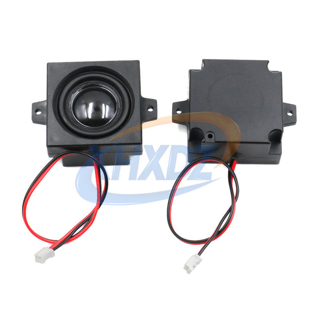 4040 4 Ohm 3W 5W Rectangular Cavity Speaker High Decibel 40*40*22MM 4Ohm 3 5 Watt Box Loudspeaker with Wire 2P 2.0 for Audio