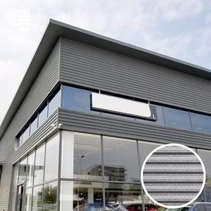 Paneles de revestimiento de pared de aluminio de lujo Sistema de fachada exterior Paneles metálicos decorativos para edificios comerciales - Product Image 2