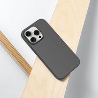 Coque de protection souple en TPU pour iPhone 18 17 16 15 14 13 12 11 Pro Max Plus, fine, noire mate, durable et légère