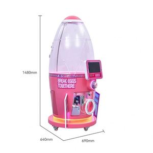 Máquina expendedora de cápsulas de huevos transparentes de 10 cm, juguete de cápsula de huevos atómicos, regalo para influencers de videojuegos - Product Image 5