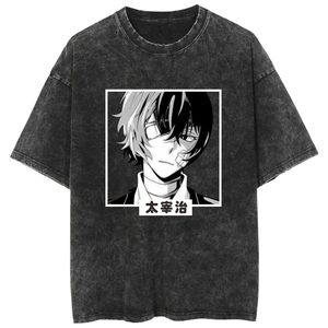 <span class=keywords><strong>T</strong></span>-shirt a maniche corte in cotone 100% ispirata a Bungo Stray Dogs per uomo e donna di Wenhao Ye Quan - Product Image 5