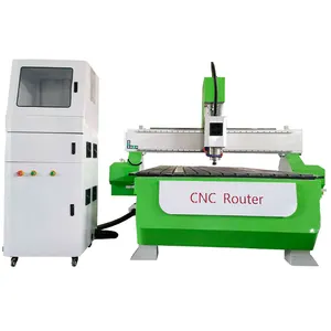 Máquina roteadora CNC para corte de alumínio e plástico, escultura em madeira, roteador CNC para processamento de chapas metálicas e macias, roteador CNC 1325