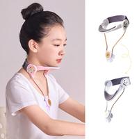 Collier cervical léger et réglable pour le soutien du cou, idéal pour la maison, le bureau, les voyages, la lecture, le travail sur ordinateur et les soins du cou