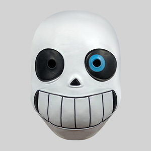 Baige หน้ากากยางแบบมีตาสีฟ้าน่ารักสำหรับปาร์ตี้ฮาโลวีนหน้ากากยางแบบตลก - Product Image 5