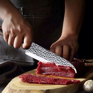 Oferta Especial: Juego de 9 Cuchillos de Cocina de Acero Inoxidable 5Cr15MOV Ecológicos con Bloque, Mango de Plástico/PP, Marca Mairun (EE. UU.) - Product Image 3