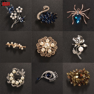 Trâm cài thời trang weiman, ngọc trai nữ, cổ chữ V thích hợp, nút tinh tế, phụ kiện phù hợp, Pin cố định lớn - Product Image 2