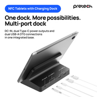 Tablet POS Pintar Android 10.1 Inci Layar Sentuh NFC untuk Resepsi Hotel, Pembayaran dan Pemesanan di Toko Ritel