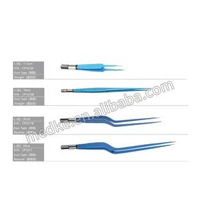 Instrumen bedah listrik forsep bipolar standar Eropa yang dapat digunakan kembali dalam berbagai ukuran - Product Image 1