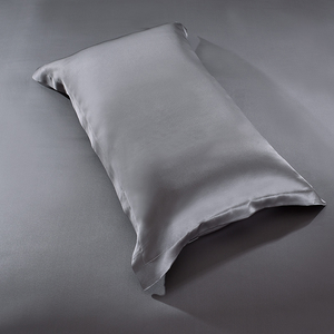 Vente en gros 19mm 100% soie taie d'oreiller housse fermeture éclair taie d'oreiller avec masque pour les yeux Technics tissé - Product Image 4