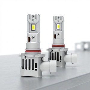 ราคาขายส่ง 9005 HB3 ไฟหน้า LED ประสิทธิภาพสูง H1 H3 H4 H7 <span class=keywords><strong>H8</strong></span> H11 9006 พัดลมคู่ขนาดกะทัดรัดพิเศษ แสงสีขาวเย็น 6500K - Product Image 1