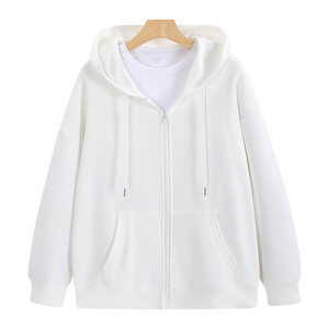 Sudadera con Capucha y Cremallera Unisex, Ropa de Trabajo de Fibra de Poliéster, Uniforme de Otoño - Product Image 2