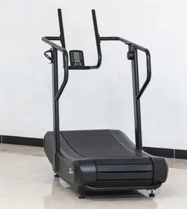 Hot Selling Non-powered Mechanical Running Machine Motorized Treadmill Curved Treadmill