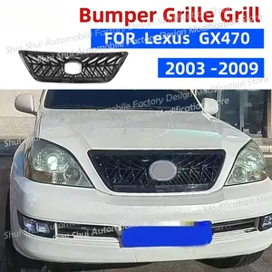Grille de pare-chocs avant StarNav pour GX470 2003-2009, grille en maille pour voiture, garniture de grille, style TRD, accessoires de décoration extérieure - Product Image 1