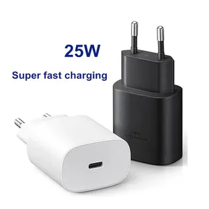 Adaptateur Type-C Charge Rapide PD 25W 45W Chargeurs Super Rapide Type C pour Samsung S21 Plus S22 TA800 TA845 Adaptateur Secteur USB-C