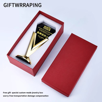 Trophée commémoratif personnalisé pour champion de ventes, récompense pour employé exceptionnel, fabrication en Chine