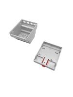 Boîte de jonction étanche personnalisable en ABS pour projet électrique, couvercle à charnières, plaque de montage incluse