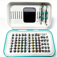 Kit chirurgical d'implants dentaires manuel haute précision à guide unique, outils de forage guidés complets, placement immédiat, CE