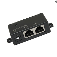 Inyector POE Pasivo de un Solo Puerto de 1000 Mbps Gigabit 2.5G, Divisor de Energía para Cámara IP, Módulo Adaptador POE, Accesorios POE DC12-48v