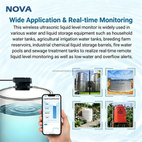 Panel Solar NOVA UL101RSP, Sensor de Nivel de Líquido con Indicador de Alta Precisión, Inalámbrico, WiFi, Aplicación Tuya Smartlife