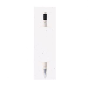 Nouveau crayon éternel fabriqué à partir de cartons de lait recyclés, inséré dans une carte en papier grainé, réutilisable sans encre avec capacité d'écriture infinie - Product Image 3