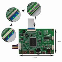 Kit DIY d'écran LCD Y60 12,6 pouces 1920x515 USB 40 broches EDP carte LCD Vsdisplay 126 écran LCD Nv126B5M-N41 pour boîtier PC