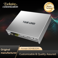 OEM 8 Channel Car Audio DSP Amplifier 8*50W Optical Coaxial Bluetooth Car Sound Processor Dengan Pengontrol Berkabel Opsional