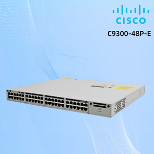 Original C9300-48P-E <strong>Cisco</strong> Catalyst 9300 Series <strong>Layer</strong> <strong>3</strong> 48-port PoE Uplink Network <strong>Switch</strong> - Product Image 1