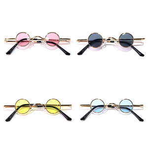 Nuovi Occhiali da Sole per Bambini 2026, Montatura Rotonda Completa in Metallo Leggero UV400, Occhiali da Sole alla Moda per <span class=keywords><strong>Ragazzi</strong></span> e Ragazze - Product Image 4