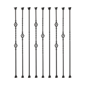 Balaustra scala in <span class=keywords><strong>ferro</strong></span> <span class=keywords><strong>battuto</strong></span> italiano moderno in acciaio inox balcone ringhiera del corridoio disegni - Product Image 2